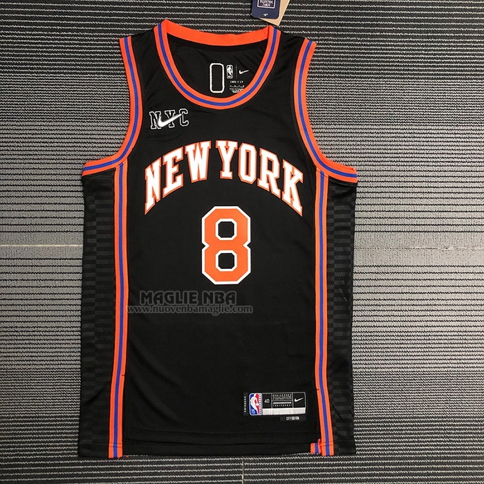 Maglia
 Kemba Walker NO 8 New York Knicks Citta
 2021-22 Nero

